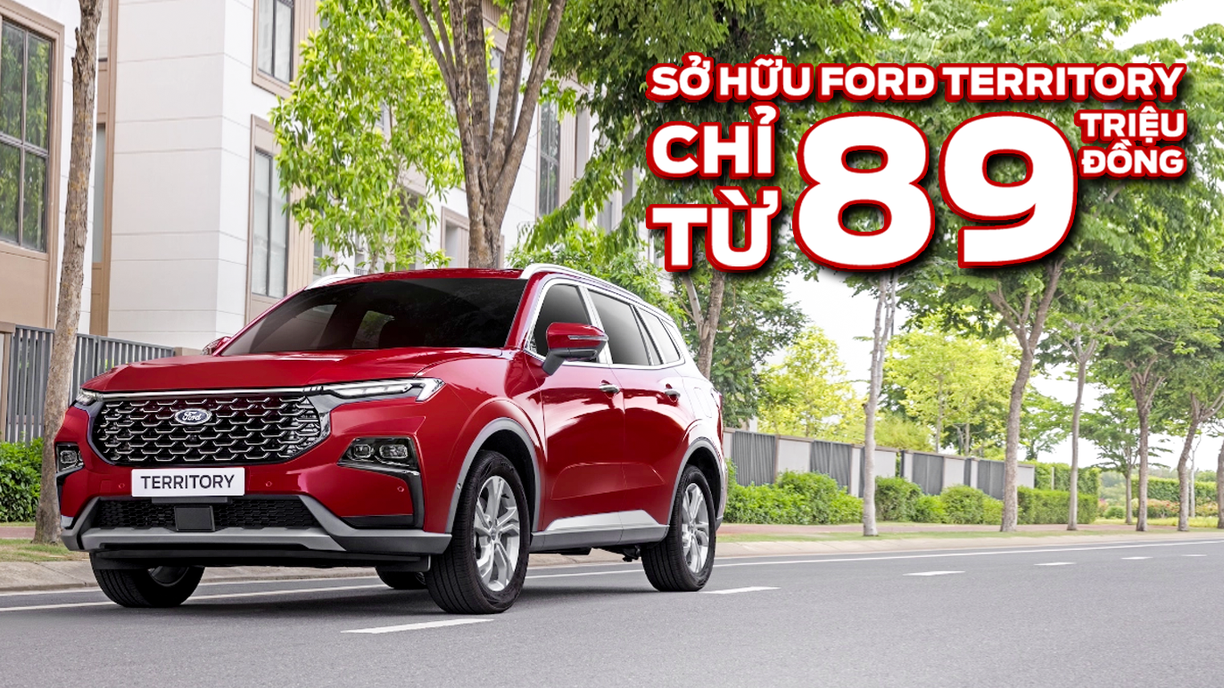 Chỉ Từ 89 Triệu – Sở Hữu Ford Territory 2025 Tại Hải Phòng Ford!