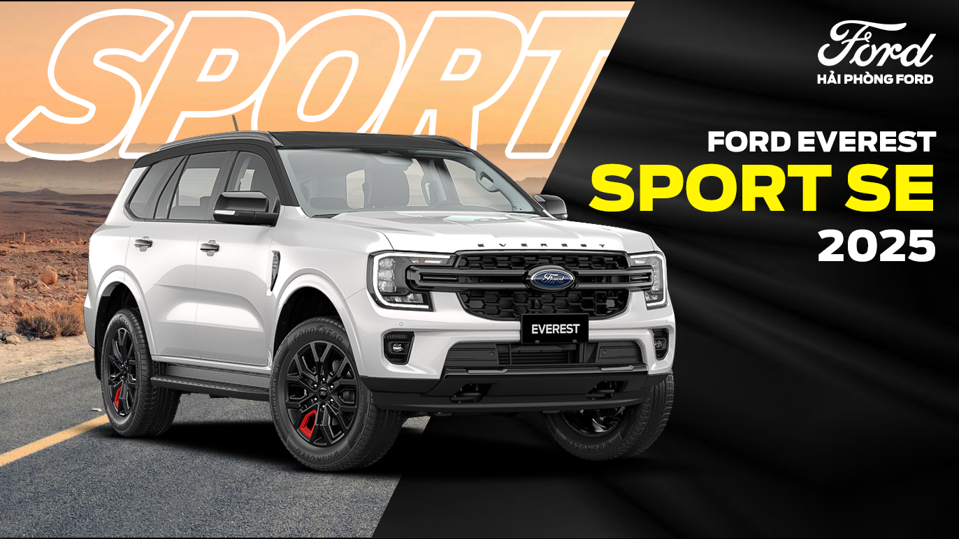 Chính Thức Ra Mắt Ford Everest Sport SE - Phiên Bản Đặc Biệt 2025!