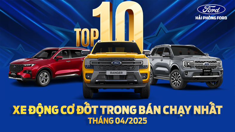 Doanh Số Xe Động Cơ Đốt Trong Bán Chạy Tháng 04/2025