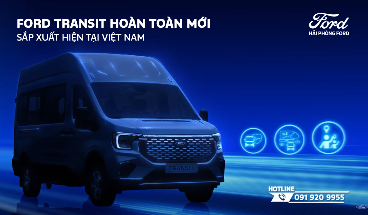 FORD TRANSIT 2024 HOÀN TOÀN MỚI
