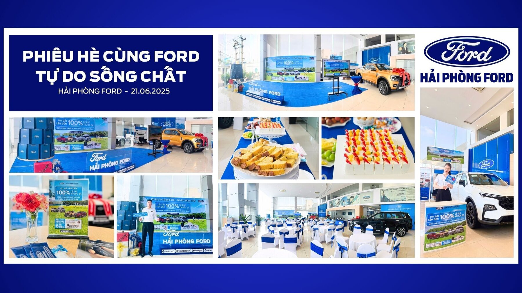 Hải Phòng Ford Đã Sẵn Sàng "Phiêu Hè Cùng Ford - Tự Do Sống Chất"