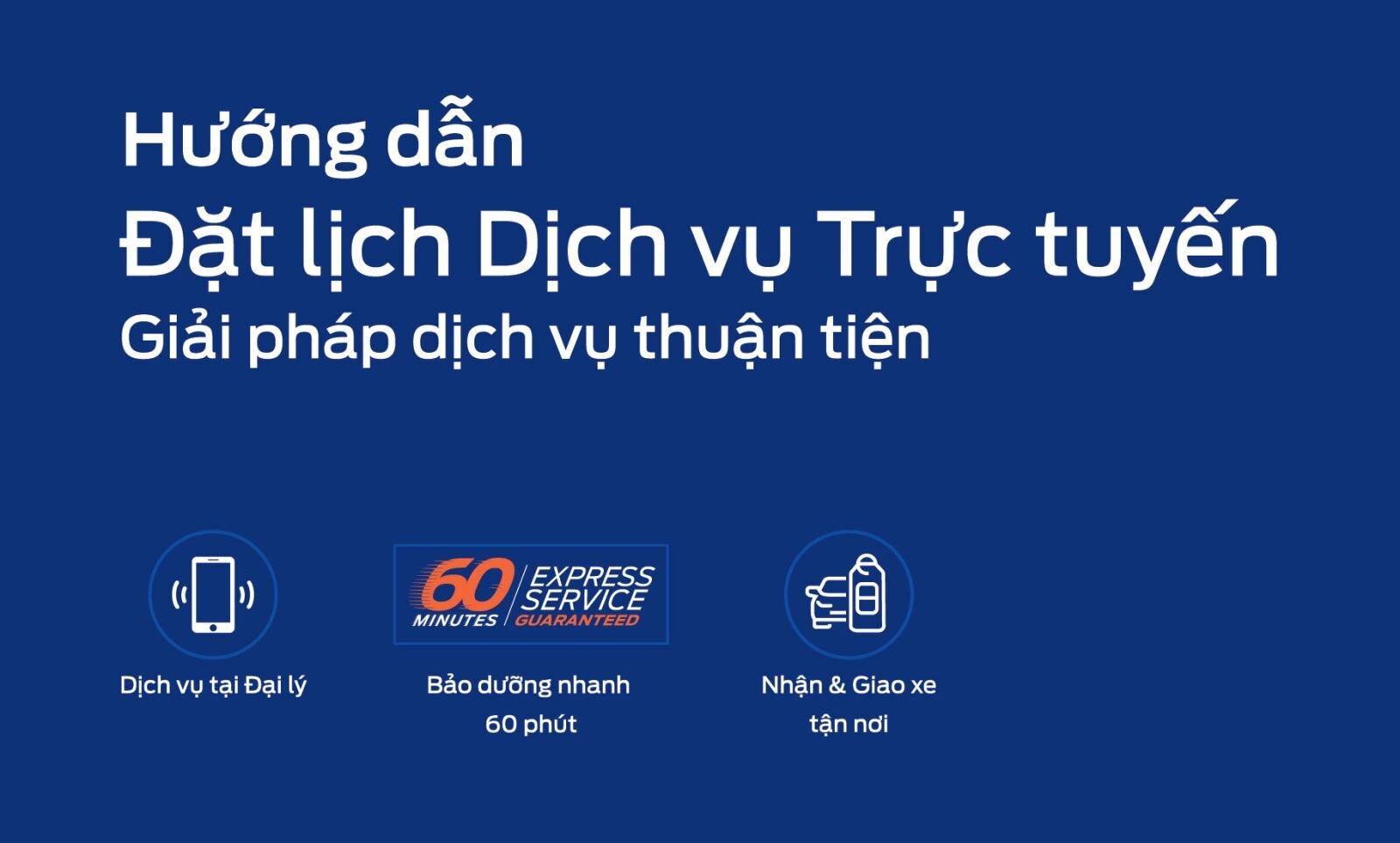 Hướng dẫn đặt lịch hẹn trực tuyến